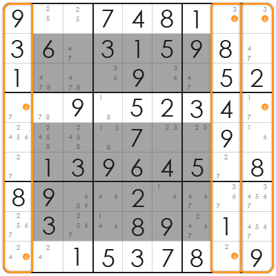 sudoku empty rectangle